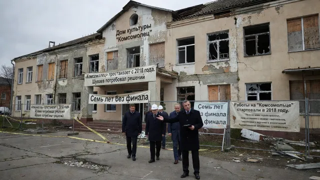 «Комсомолец» простаивает с 2018 года. Шуваев потребовал решений