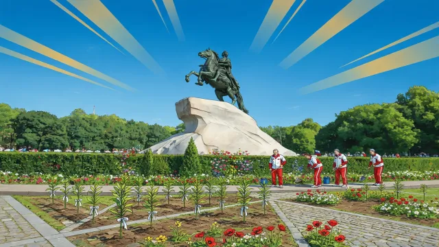 «Сад памяти» растянули до декабря. Живой памятник - на годы вперёд