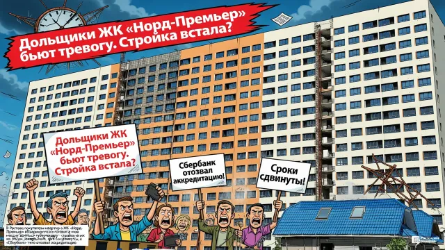 Дольщики ЖК «Норд-Премьер» бьют тревогу. Стройка встала?
